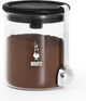 Bialetti koffievoorraadbus rond glas