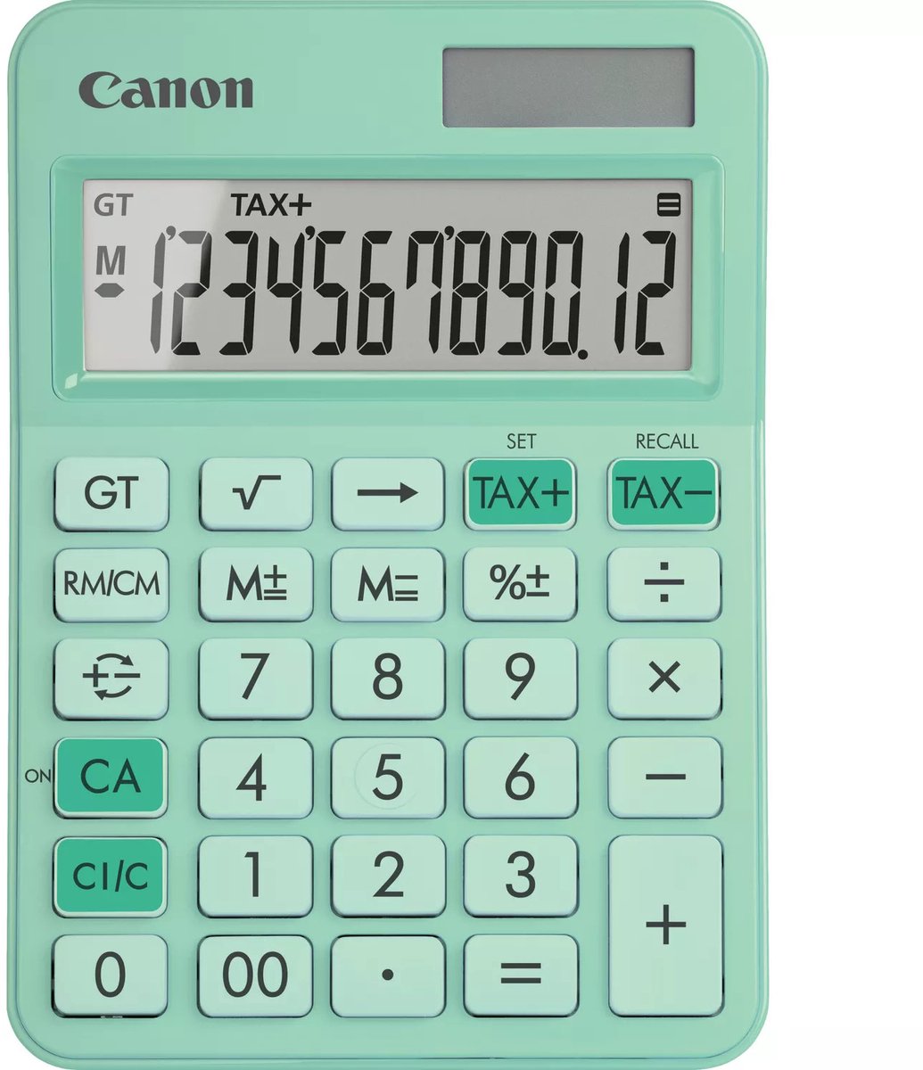Canon rekenmachine ls-125kb groen | 1 stuk