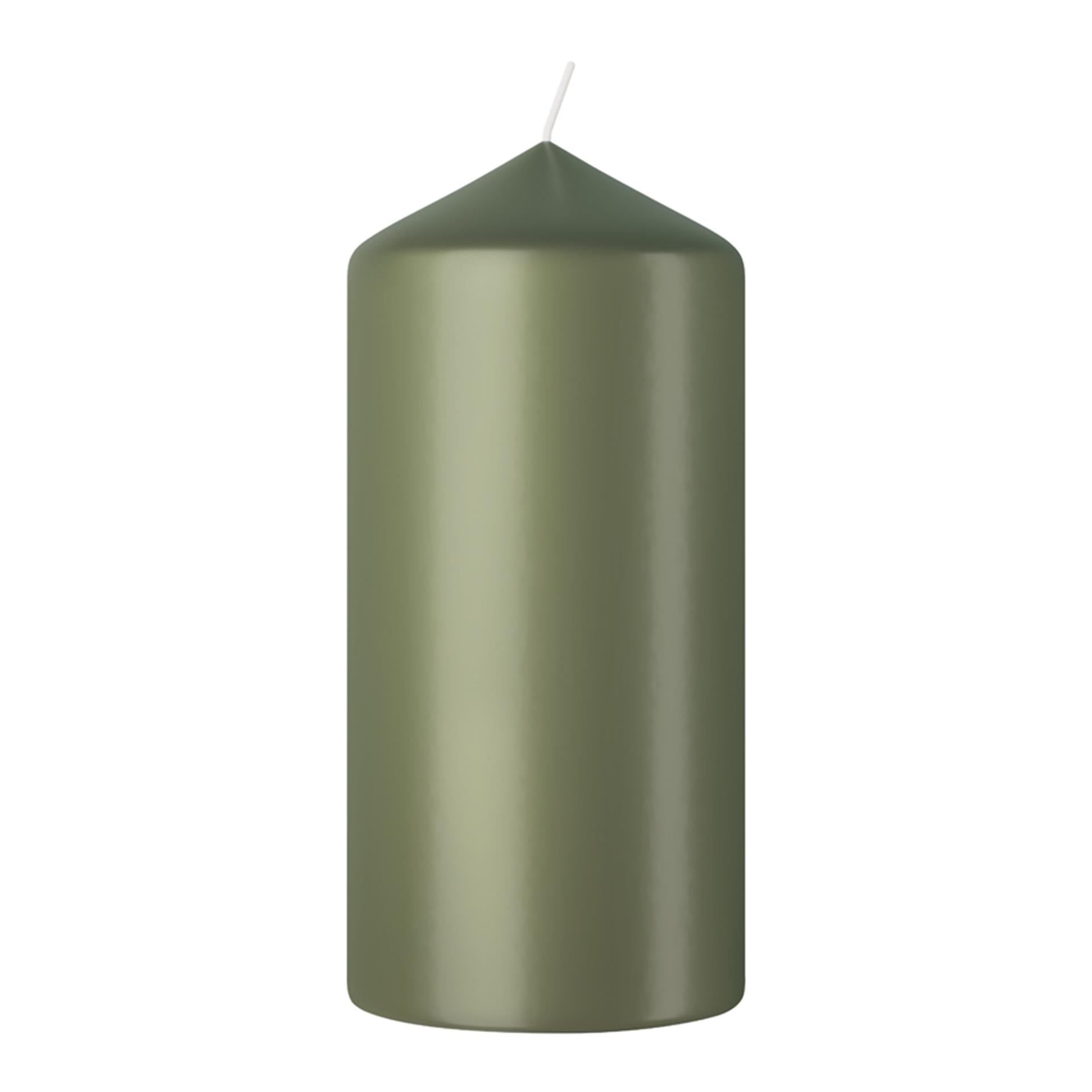 Bolsius stompkaars 120 58 fresh olive