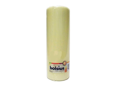 Bolsius stompkaars 300 100mm ivoor