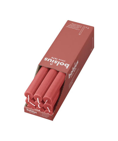 Bolsius rustiek tafelkaars pink