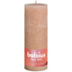 Bolsius rustiek stompkaars shine collection 190 68 misty pink- nevelig roze