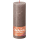 Bolsius shine collection rustiek stompkaars 190 68 rustic taupe