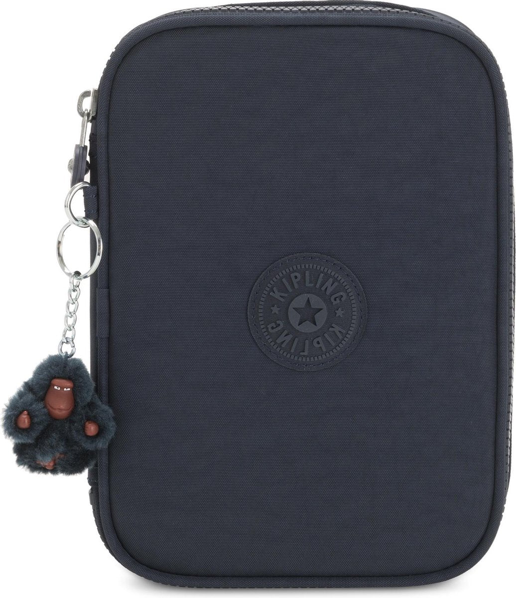 Kipling 100 pens etui - true blue tonal