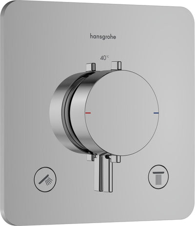 Hansgrohe ecostat comfort q - inbouwthermostaat - ecostat thermostaat - chroom