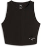 Puma dames tanktop w x hyrox rib crop 527640