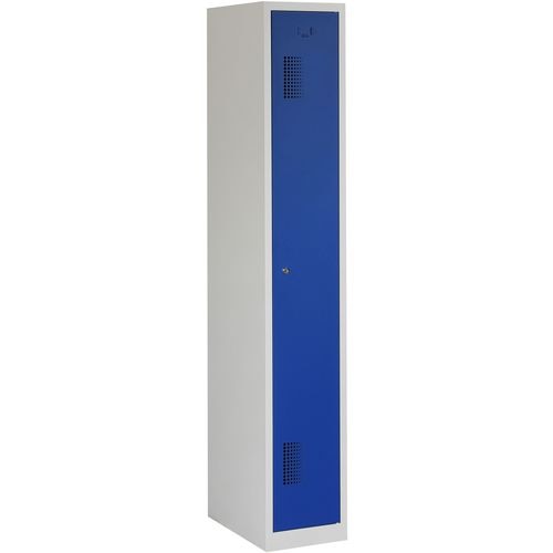 Garderobekast nh 180-1.1 grijs, blauw 300 x 500 x 1.800 mm