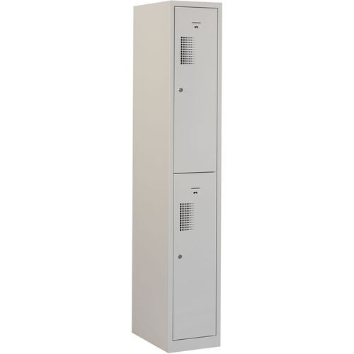 Garderobekast nh 180-1.2 grijs 300 x 500 x 1.800 mm