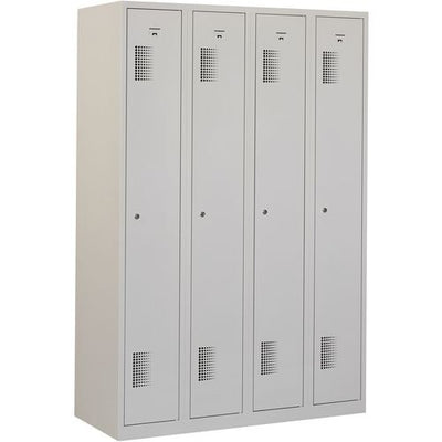 Garderobekast nh 180-4.4 grijs 1.200 x 500 x 1.800 mm