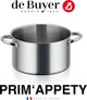 Debuyer de buyer prim'appety kookpan hoog - ø 24cm - rvs