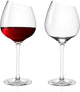 Eva solo - glas wijn bourgogne 500 ml set van 2 stuks - transparant - glas