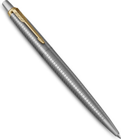Parker jotter balpen | speciale editie | 70ste jubileumjaar roestvrij staal gt | blauwe inkt | geschenkverpakking