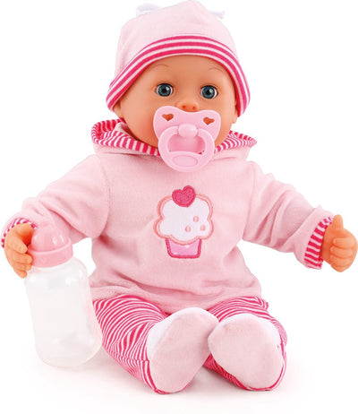 Bayer design - babypop first words baby 38 cm in roze