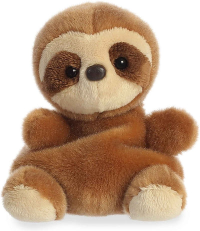 Aurora palm pals knuffel slomo sloth - zachte knuffel van 13cm - aur-33478