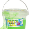 Van manen slijmemmer putty xxl glitter junior 350 gram blauw