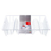 Metaltex afdruiprek draad wit | 2 stuks