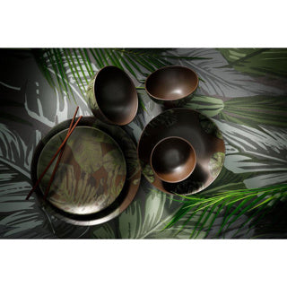 Bord diep 21 cm jungle aurora | 4 stuks