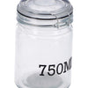 Voorraadpot glas 750 ml | 4 stuks