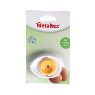 Metaltex eierprikker wit geel