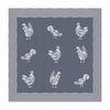 Ddddd theedoek goodmorning 60x65 blue | 6 stuks