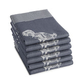 Ddddd theedoek goodmorning 60x65 blue | 6 stuks - afbeelding 2