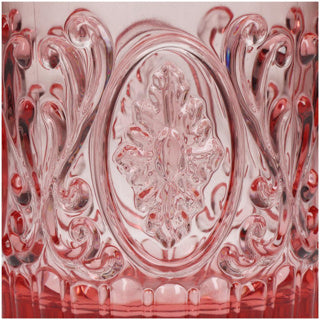Overige merken tumbler beker 8.9x9.5 cm roze transparant