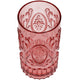 No brand tumbler acrylic pink 8.2x8.2x15.2cm | 2 stuks