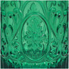 No brand tumbler acrylic green 8.9x8.9x9.5cm | 4 stuks