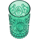 No brand tumbler acrylic green 8.2x8.2x15.2cm | 2 stuks - afbeelding 1