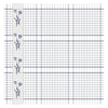 Ddddd theedoek lisse 60x65 blue | 6 stuks