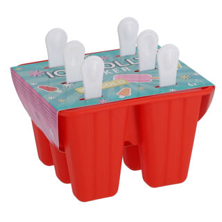 Ijslolliemaker 4 assorti kleur | 6 stuks