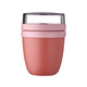 Mepal lunchpot ellipse mini vivid mauve | 2 stuks