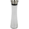 Cuisine elegance karaf met zeef glas 1 liter | 2 stuks