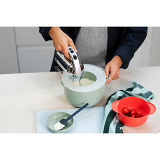 Mepal beslagkom met spatdeksel 3l chalk