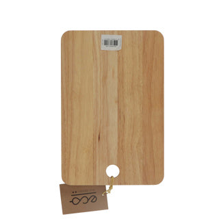 Snijplank hout 20x30 cm | 2 stuks