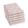 Ddddd theedoek barbeque 65x65 pastel pink | 6 stuks