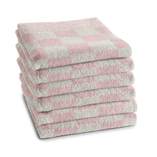 Ddddd keukendoek barbeque 50x55 pastel pink | 6 stuks