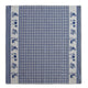 Ddddd theedoek dutchie 60 x 65 blue | 6 stuks