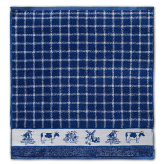 Ddddd keukendoek dutchie 50 x 55 blue | 6 stuks