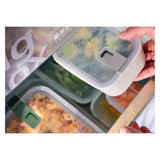 Mepal vershouddoos easyclip 2.0 2250 ml nordic black | 2 stuks - afbeelding 2