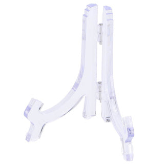 Merkloos sans marque metaltex bordenhouder 9-18 cm acryl transparant