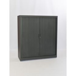Roldeurkast chs120120 zwart 120 x 45 x 120 cm