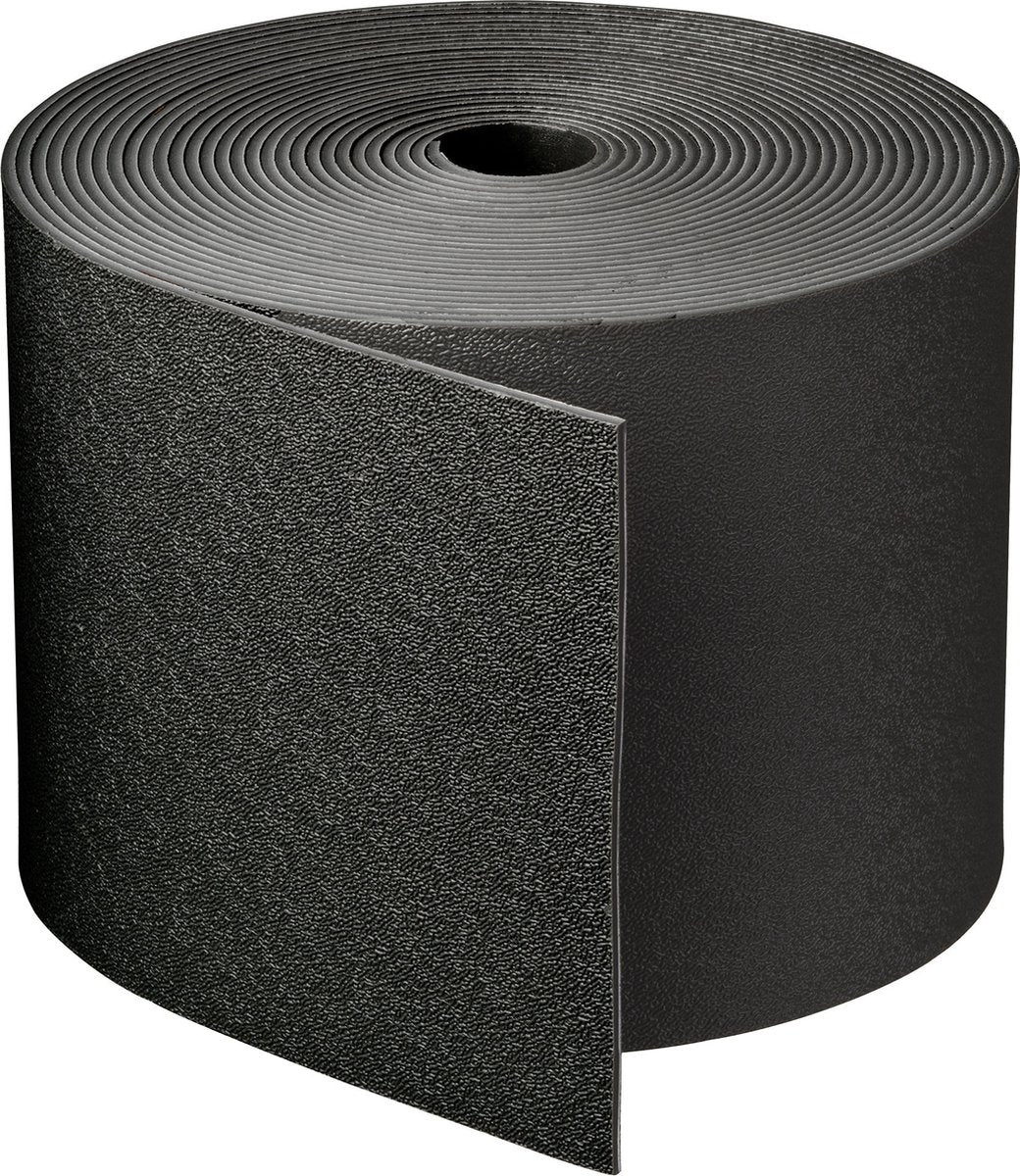 Nature - borderrand op rol - zwart - 15cm x 10m - 3mm dik - flexibel