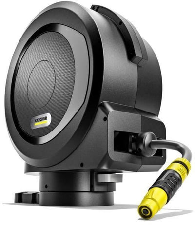Kärcher automatische slanghaspel hbx 4.25 - incl. 25 m tuinslang - automatische slangoprolsysteem - flexchange en sproeierhouders