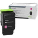 Tonercartridge lexmark 78c2xme magenta