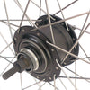 Shimano achterwiel 28 inch nexus 7 naaf (zwart) - zac19 velg (zwart) met rvs spaken - voor schijfrem