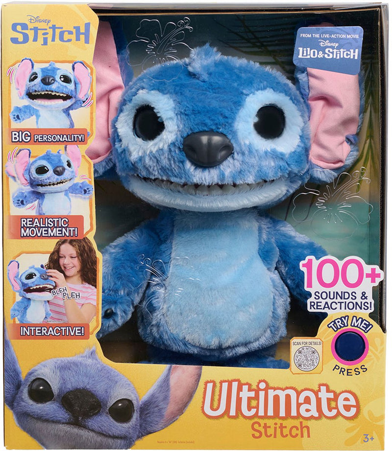 Just play ultimate stitch interactieve knuffel