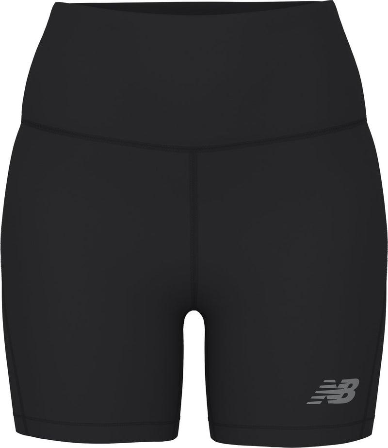 New balance sport fitted short 5 dames sportbroek - black