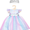 Heless poppenjurk fee en eenhoorn met kroon, 28-35 cm