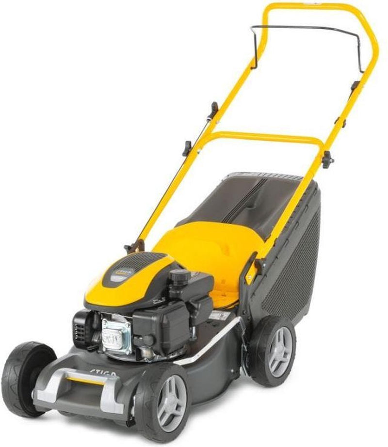 Stiga grasmaaier collector 43 benzine 1900w 140 cm grijs